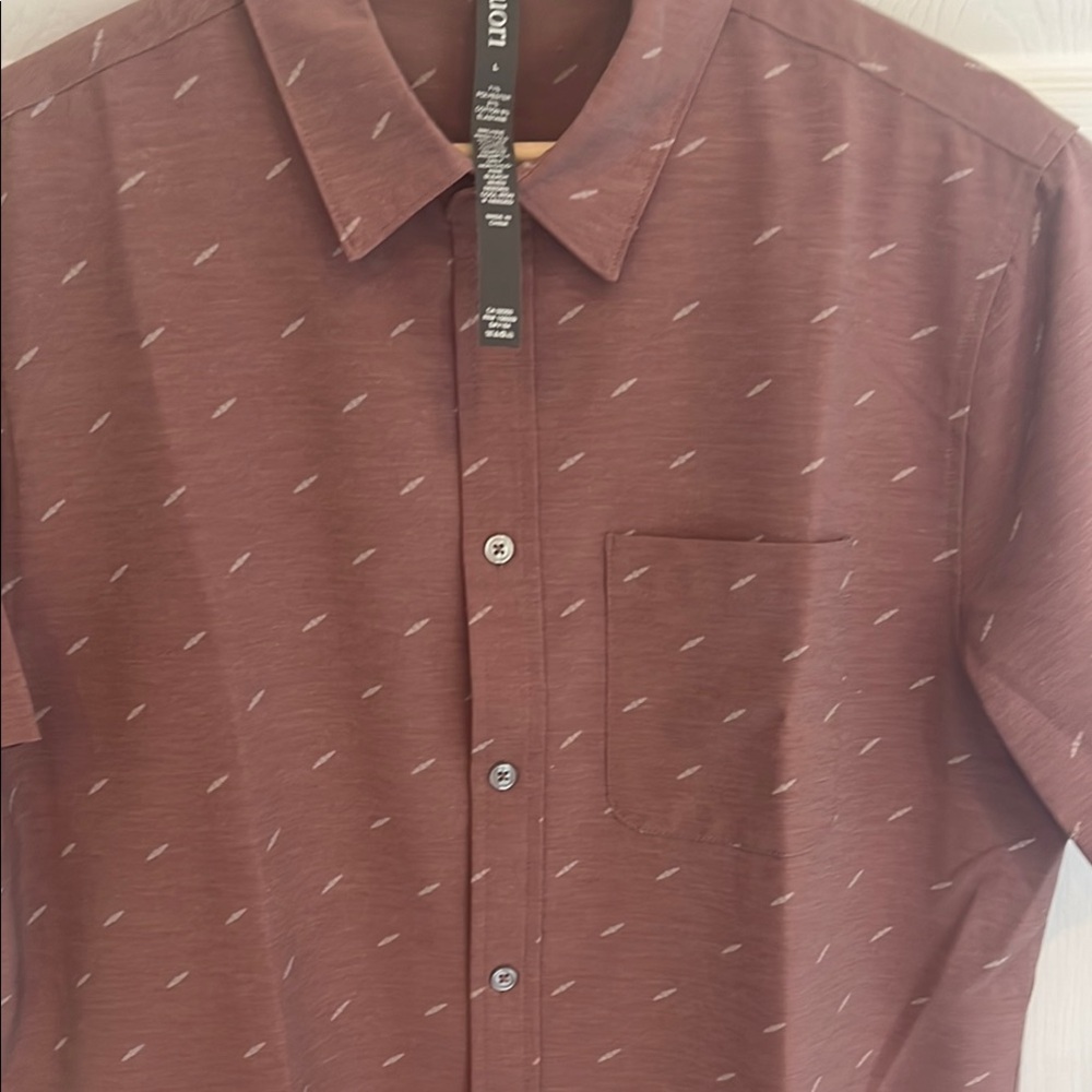 Vuori S/S button up, Mens Large